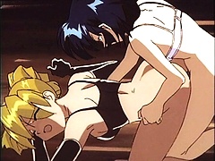 Sexy Futa Girl Forcing Her Blonde Friend To Blow Her